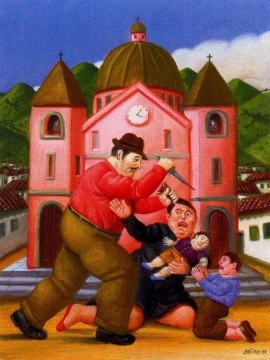 Fernando Botero Werke - Matanzan de los inocentes Fernando Botero